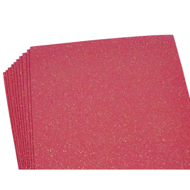 Фоаміран 1,7 мм “Яскраво-червоний“ IRIDESCENT HQ A4 10 аркушів 21х29,7, 17IA4-7116 KNZ Фоаміран 1,7 мм “Яскраво-червоний“ IRIDESCENT HQ A4 10 аркушів 21х29,7, 17IA4-7116 KNZ