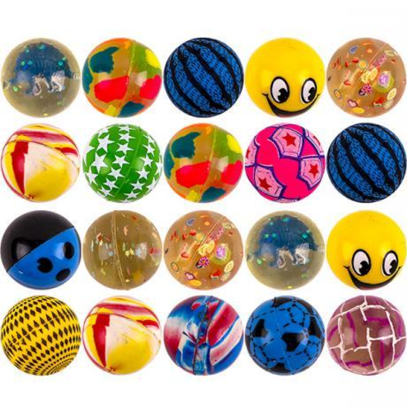 М“яч “Пострибунчик“ різнокольоровий 35мм 14-34 KNZ