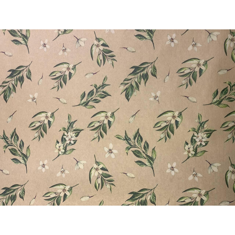 Крафт папір двосторонній “Квіти“, 0,68х8м Пт-І-7 KNZ Крафт папір двосторонній “Квіти“, 0,68х8м Пт-І-7 KNZ