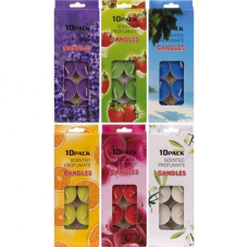 Свічки ароматичні, чайні таблетки 10 штук KNZ