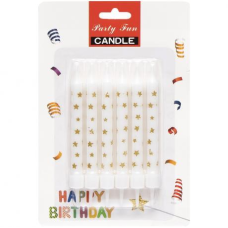 Набір свічок для торта 6шт TL-1051 KNZ