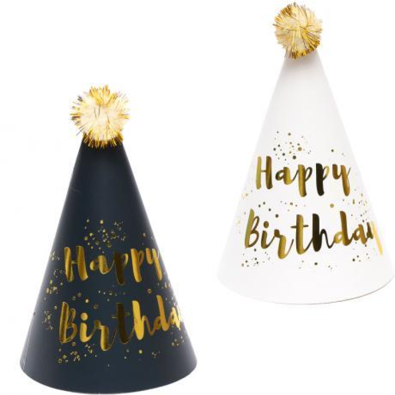 Ковпак дитячий “Happy birthday“ 16 см JY-1066 KNZ