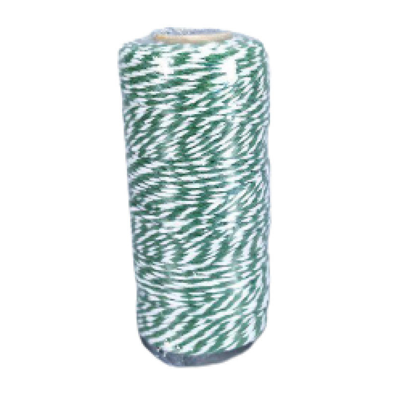 Бечовина зелено-біла 2 ммх100 м декоративна KNZ