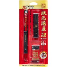 Набір канцелярський 4 предмети на блістері К59 KNZ