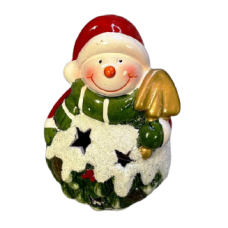 Сувенір декоративний світний LED “Санта Клаус Сніговик-Ялка“ 12х7 см, 2 різновиди KNZ