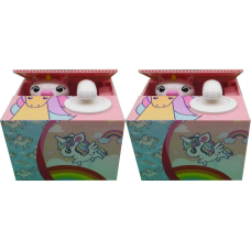 Скарбничка-дитяча інтерактивна “Єдиноріг“ 12х10х9 см, 3 види, на батарейках KNZ