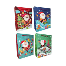 Новорічний подарунковий пакет, 26х32х10см, YM-S-1636-M-1 KNZ