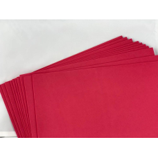 Фоаміран A4 “Темно-червоний“, товщина 1,5 мм, 10 аркушів, 15A4-7009 KNZ