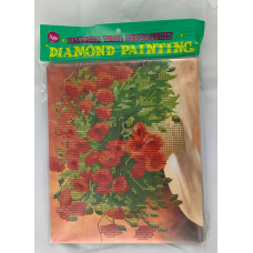 Алмазна мозаїка “Червоний букет“ 21х25см в ГРВ упаковці D21258 KNZ
