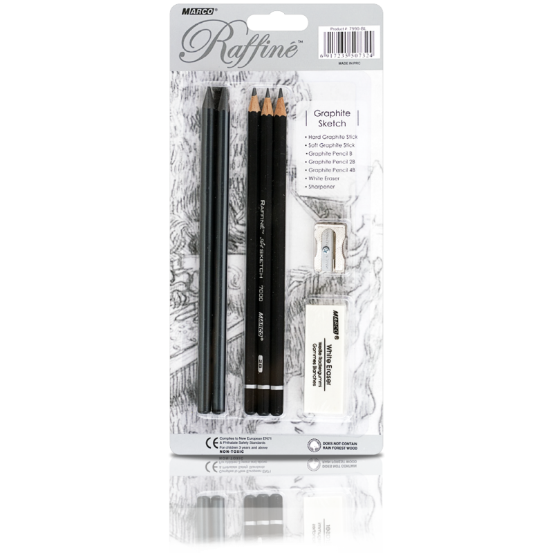 Набір для графіки “MARCO“ Raffine Art у блістері 7990-BL KNZ Набір для графіки “MARCO“ Raffine Art у блістері 7990-BL KNZ