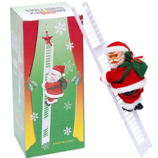 Іграшка “Дід Мороз“, що дереться по сходах музична CX-5 KNZ