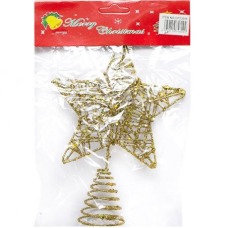 Верхівка “Зірка“ 13*18см із глітером OF23046 KNZ