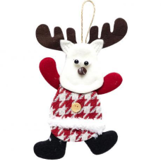 Новорічна прикраса з фетру 15х20см HL23YF-133A/B/C KNZ