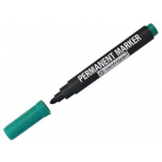 Перманентний маркер “Centropen“ товстий круглий зелений 2,5 мм KNZ