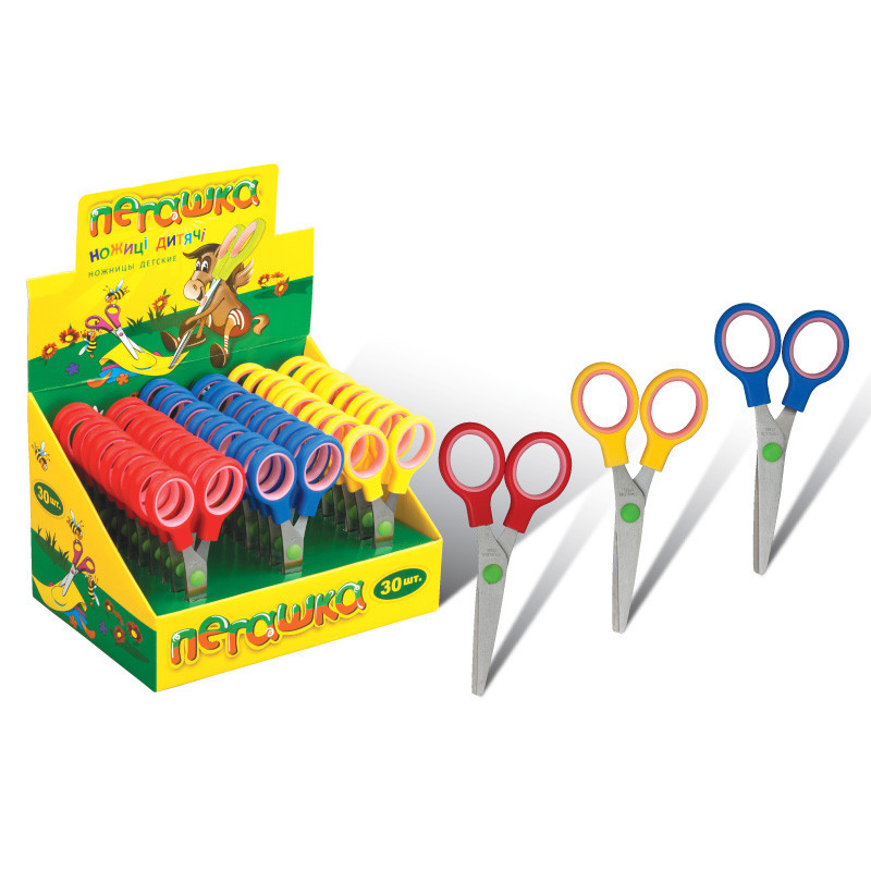 Ножиці дитячі “Пігашка“ (13,5 см) SP-4013/30 KNZ Ножиці дитячі “Пігашка“ (13,5 см) SP-4013/30 KNZ