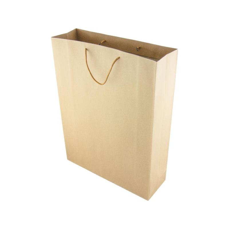 Крафтовий подарунковий пакет 50 х 38 х 12 см 12386-1-7 KNZ Крафтовий подарунковий пакет 50 х 38 х 12 см 12386-1-7 KNZ