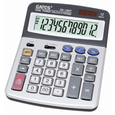 Настільний калькулятор 12 розрядний, 2 живлення “EATES“ BM-1900T KNZ