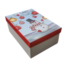 Подарункова новорічна коробка прямокутна - у наборі - 3шт 11382-57-43 KNZ