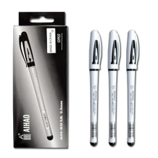 Ручка гелева чорна Aihao AH801A KNZ