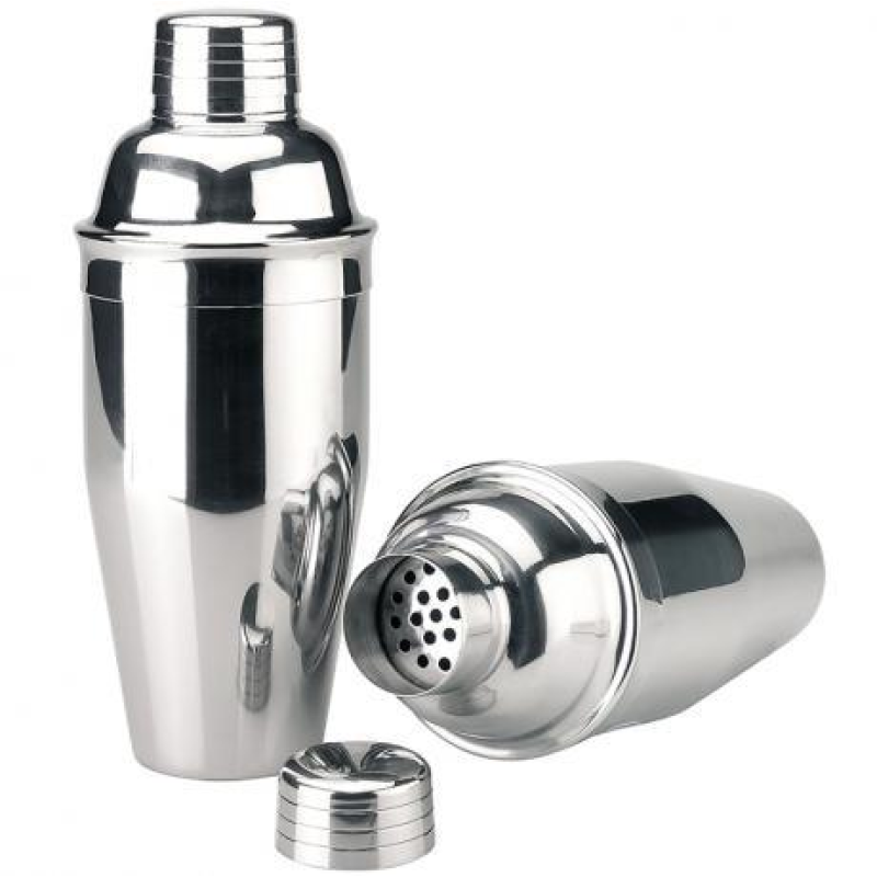 Шейкер для приготування коктейлів металевий 550мл KNZ Шейкер для приготування коктейлів металевий 550мл KNZ