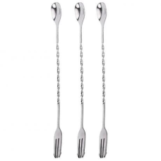 Ложка барна спіральна з вилкою 32см KNZ