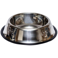 Миска металева для домашніх тварин 30см KNZ