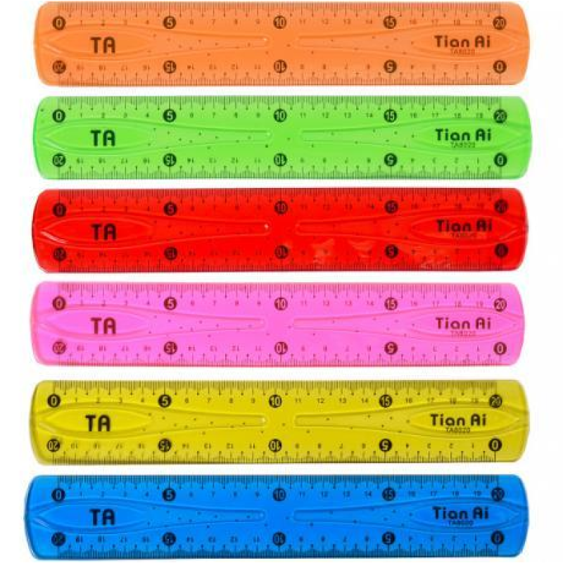 Лінійка 20 см “неломайка“ BNX-0021 KNZ