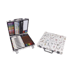 Набір для малювання 53 предмети “Единоріг“ у валізі 30х23х5,5см U-53 KNZ