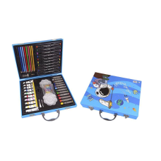 Набір для малювання 78 предметів “Космонавт“ у валізі 30х23,5х5см S-01-78 KNZ