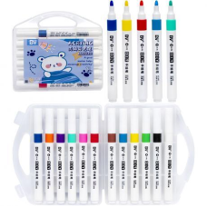 Маркер акриловий 12 кольорів у пластиковому боксі BV-892-12 KNZ