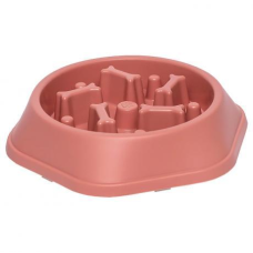Миска для повільного поїдання корма рельєфна 24см KNZ
