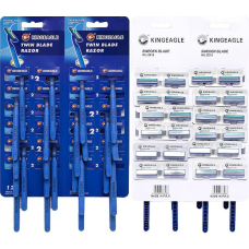 Бритва одноразова 2 леза на блістері 24 шт KNZ
