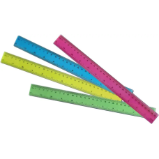 Лінійка пластикова прозора 30 см Josef Otten 23875-1 KNZ