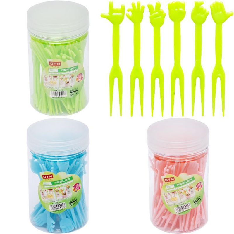 Набір вилочок для канапе 50шт KNZ