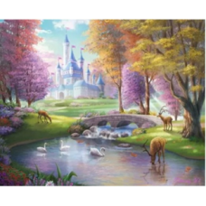 Картина за номерами “Райдужний Палац“ 40*50см 3504/73504 KNZ