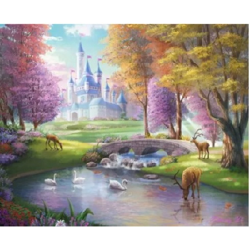 Картина за номерами “Райдужний Палац“ 40*50см 3504/73504 KNZ Картина за номерами “Райдужний Палац“ 40*50см 3504/73504 KNZ