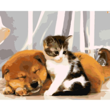 Картина за номерами “Друзі“ 40*50см 30679 KNZ