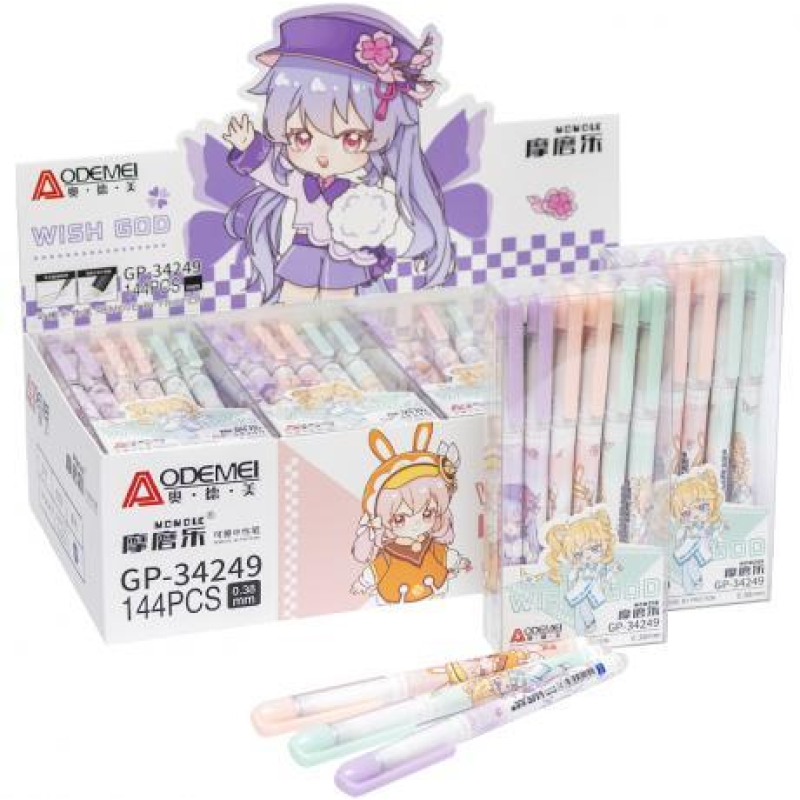 Ручка гелева “пише-стирає“ 34249 синя KNZ