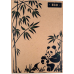 Блокнот А4, Еко папір - 80 аркушів, тверда обкладинка клітинка БН-023-МВ KNZ