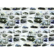 Крейдований папір - для автолюбителів, Unison, 10 аркушів - 100 х 70см PVM10-97 KNZ