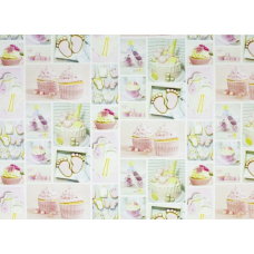 Крейдований папір - для дівчинки 10 аркушів - 100 х 70см, Unison, PVM10-104 KNZ