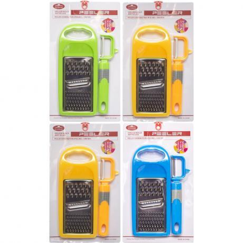 Набір кухонний: Терка та ніж для чищення овочів 6004 KNZ