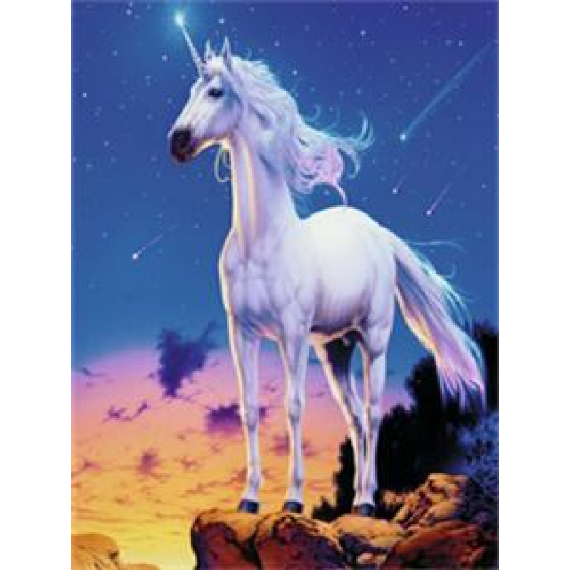 Алмазна мозаїка 30 х 40см “Єдиноріг“ рулон в PVC (без підрамника) 60137_O GLD KNZ Алмазна мозаїка 30 х 40см “Єдиноріг“ рулон в PVC (без підрамника) 60137_O GLD KNZ