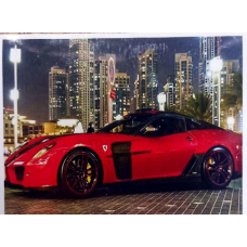 Алмазна мозаїка 30 х 40см “Спорткар“ рулон у PVC (без підрамника) 60165_O GLD KNZ