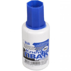 Клей ПВА 20 мл з пензликом “КіП“ KNZ