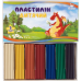Пластилін для ліплення “Казковий“ 7 кольорів (300 гр) для дітей (дитячий) ПЛ-006-МВ KNZ