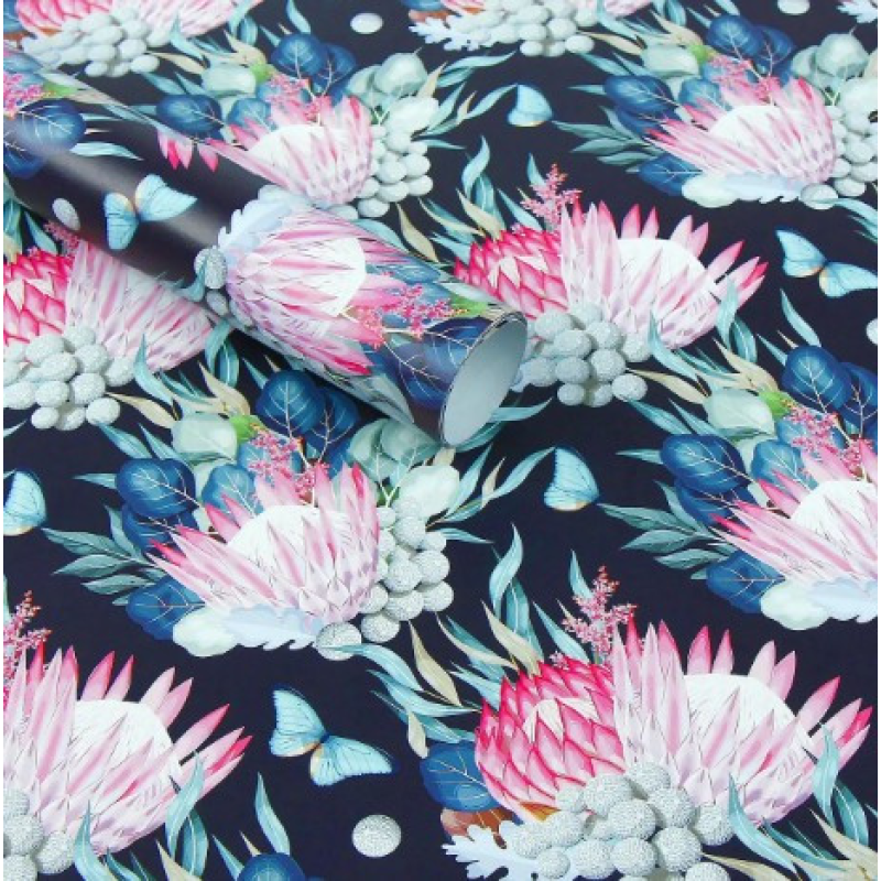 Папір для пакування подарунків 10 аркушів - 100 х 70см 50г PCZ10070-10-459 KNZ