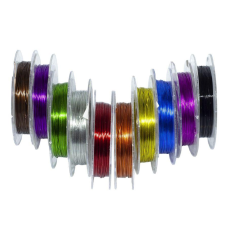 Дріт кольоровий металізований (латунь) 0,3мм, 10 м, 10 шт/уп 1955 KNZ