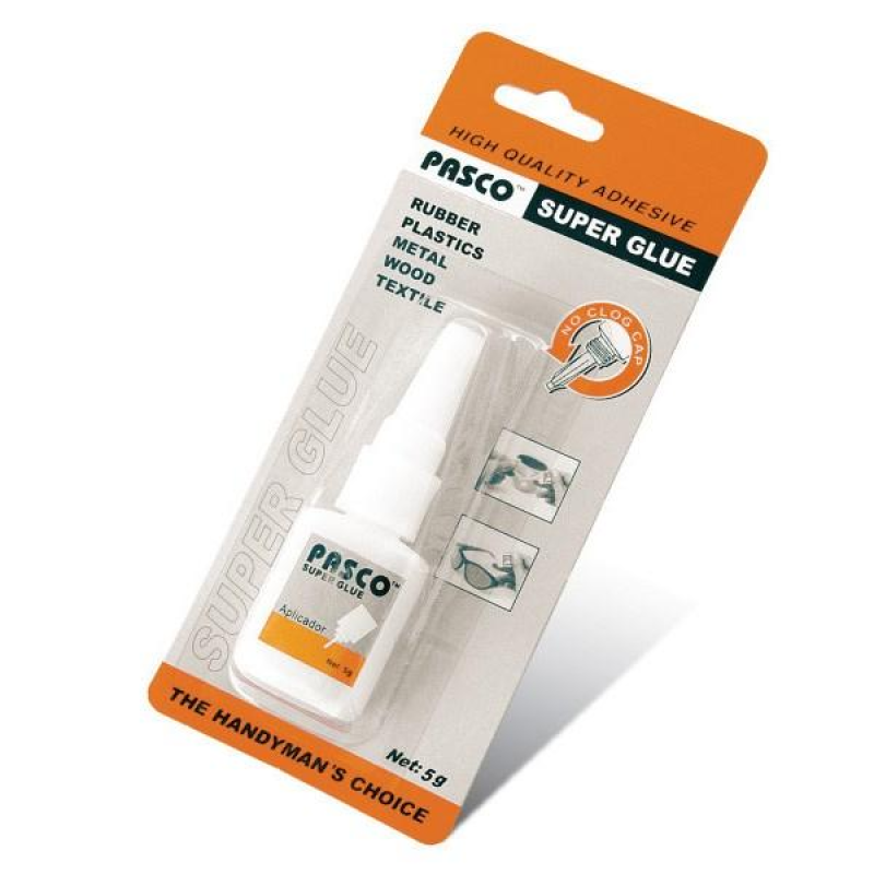 Супер-клей 5гр на блістері “Pasco“ C-001-1 KNZ