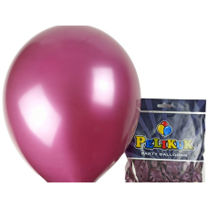 Кульки круглі Pelikuk 13“ (33 см) перламутр сливовий 50шт/уп 1350C-205 KNZ